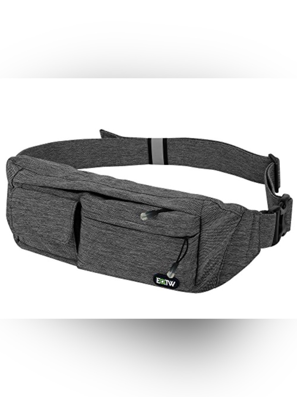 Gray Crossbody Sling Bag Fanny Pack Travel